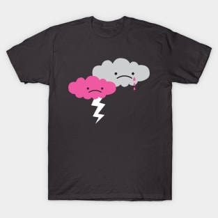 Sad Rain Clouds I T-Shirt